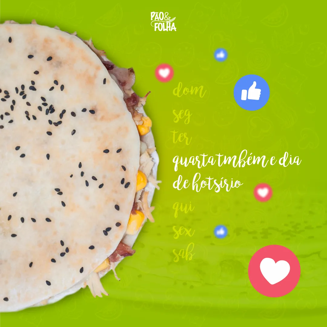 Peça 6 do projeto: Marca e marketing digital para uma lanchonete especializada em wraps